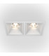 Maytoni Alfa LED Twin Recessed Downlight White 2500lm 4000K-1