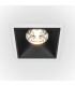 Maytoni Alfa LED Square Dimmable Recessed Downlight White Black 1050lm 3000K-1