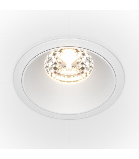 Maytoni Alfa LED Round Dimmable Recessed Downlight White 1250lm 4000K-1