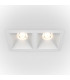 Maytoni Alfa LED Twin Dimmable Recessed Downlight White 1000lm 3000K-1