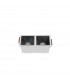 Maytoni Alfa LED Twin Dimmable Recessed Downlight White Black 1000lm 4000K-2
