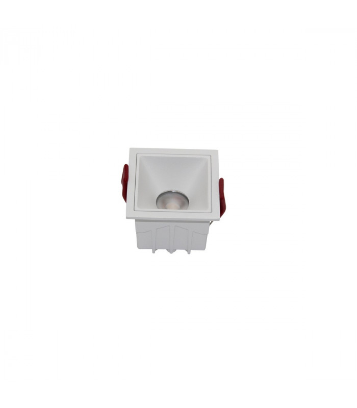 Maytoni Alfa LED Square Recessed Downlight White 500lm 3000K-2