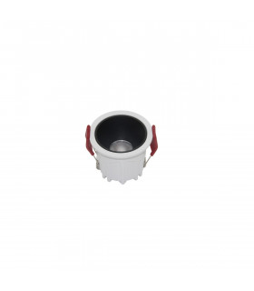 Maytoni Alfa LED Round Recessed Downlight White Black 500lm 4000K-2