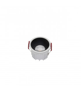 Maytoni Alfa LED Round Dimmable Recessed Downlight White Black 1150lm 4000K-2
