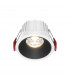 Maytoni Alfa LED Round Dimmable Recessed Downlight White Black 1150lm 4000K-3