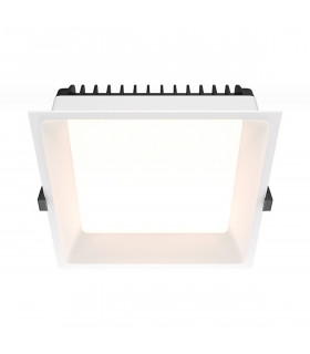 Maytoni Okno Recessed Downlight White 3000K-2