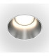 Maytoni Share Round Recessed Downlight Matt Silver GU10-1
