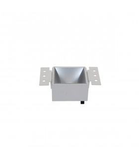 Maytoni Share Square Recessed Downlight Matt Silver GU10-2