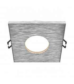 Maytoni Stark Square Recessed Downlight Silver GU10 IP65-2