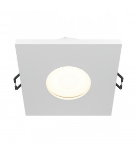 Maytoni Stark Square Recessed Downlight White GU10 IP65-2