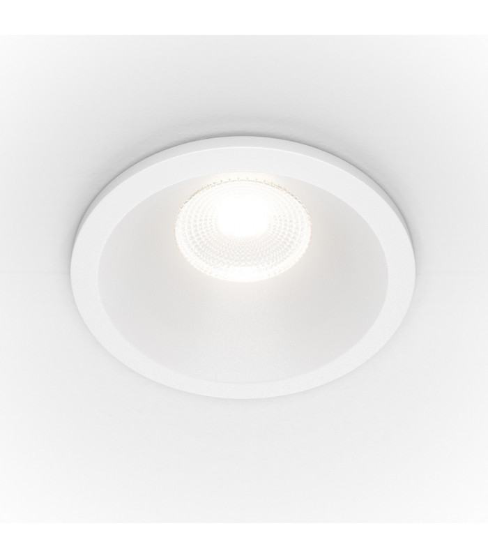 Maytoni Zoom Dimmable Recessed Downlight White 3000K IP65-1