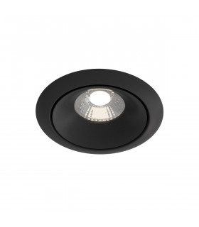 Maytoni Yin Dimmable Recessed Downlight Black 3000K-1