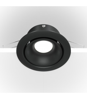 Maytoni Yin Recessed Downlight Black GU10-1