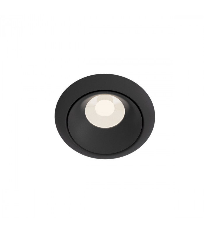 Maytoni Yin Recessed Downlight Black GU10-3
