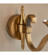 Columbia 1 Light Wall Light Antique Brass with Glass Shade E14-4