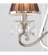 Oksana 3 Light Multi Arm Ceiling Pendant Chandelier Polished Nickel E14-6