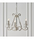Oksana 3 Light Multi Arm Ceiling Pendant Chandelier Polished Nickel E14-7