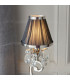Oksana 2 Light Twin Table Lamp Polished Nickel Plate with Black Shades E14-5