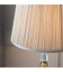 Polina 1 Light Medium Table Lamp Antique Brass with Beige Shade E14-5