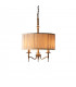 Stanford 3 Light Multi Arm Ceiling Pendant Chandelier Antique Brass E14-1