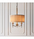 Stanford 3 Light Multi Arm Ceiling Pendant Chandelier Antique Brass E14-2