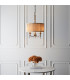 Stanford 3 Light Multi Arm Ceiling Pendant Chandelier Antique Brass E14-4