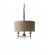 Stanford 3 Light Multi Arm Ceiling Pendant Chandelier Antique Brass E14-9