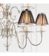 Tilburg 9 Light Multi Arm Chandelier Polished Nickel Plate & Crystal Finish E14-5