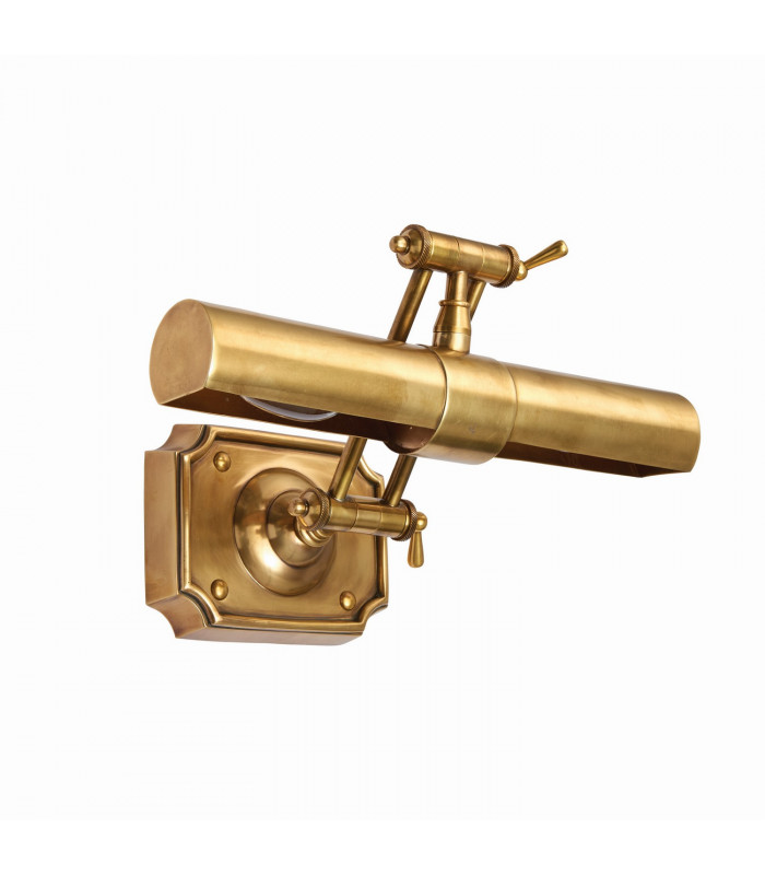 2 Light Picture Wall Light Lamp Brass LED E14-8