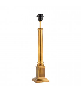 Nelson 1 Light Medium Table Lamp Brass - Base Only E27-1