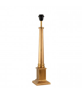 Nelson 1 Light Large Table Lamp Brass - Base Only E27-1