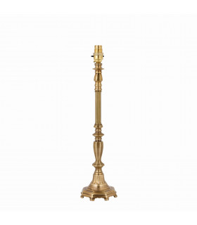 Asquith 1 Light Table Lamp Solid Brass - Base Only B22-1