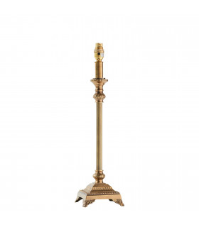 Wilmington 1 Light Table Lamp Solid Brass - Base Only B22-1