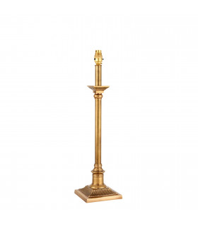 Grenville 1 Light Table Lamp Solid Brass - Base Only B22-1