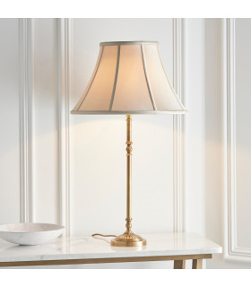 Fitzroy 1 Light Table Lamp Brass - Base Only B22-2