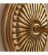 Fitzroy 1 Light Indoor Candle Wall Light Brass Ivory E14-7