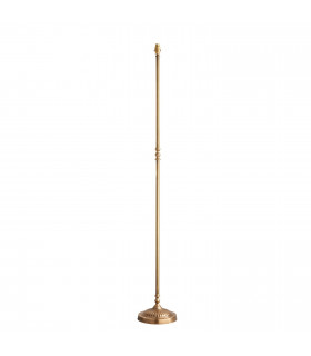 Fitzroy 1 Light Floor Lamp Brass - Base Only B22-1