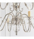 Tilburg 9 Light Chandelier Polished Nickel Plate & Crystal Finish E14-4
