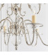 Tilburg 9 Light Chandelier Polished Nickel Plate & Crystal Finish E14-5