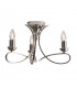 Penn 3 Light Semi Flush Multi Arm Ceiling Light Polished Nickel E14-1