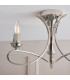Penn 3 Light Semi Flush Multi Arm Ceiling Light Polished Nickel E14-4