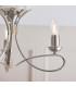 Penn 3 Light Semi Flush Multi Arm Ceiling Light Polished Nickel E14-5