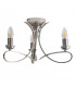 Penn 3 Light Semi Flush Multi Arm Ceiling Light Polished Nickel E14-8