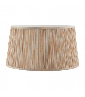 Kemp Seventeen Inch Oval Beige Shade-1