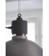 1 Light Dome Ceiling Pendant Oxide Grey, E27 - 1