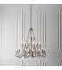 Oksana 21 Light Chandelier Polished Nickel Plate Finish E14-3