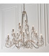 Oksana 21 Light Chandelier Polished Nickel Plate Finish E14-4