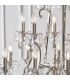Oksana 21 Light Chandelier Polished Nickel Plate Finish E14-5