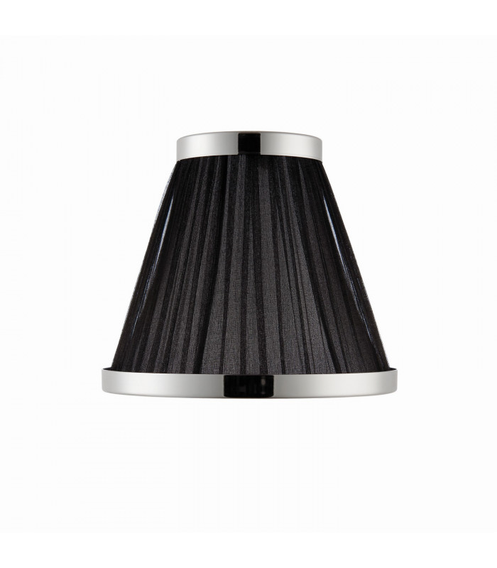 Suffolk Black And Nickel Six Inch Shade E14
