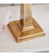 Farley 1 Light Table Lamp Solid Mellow Brass E27-5